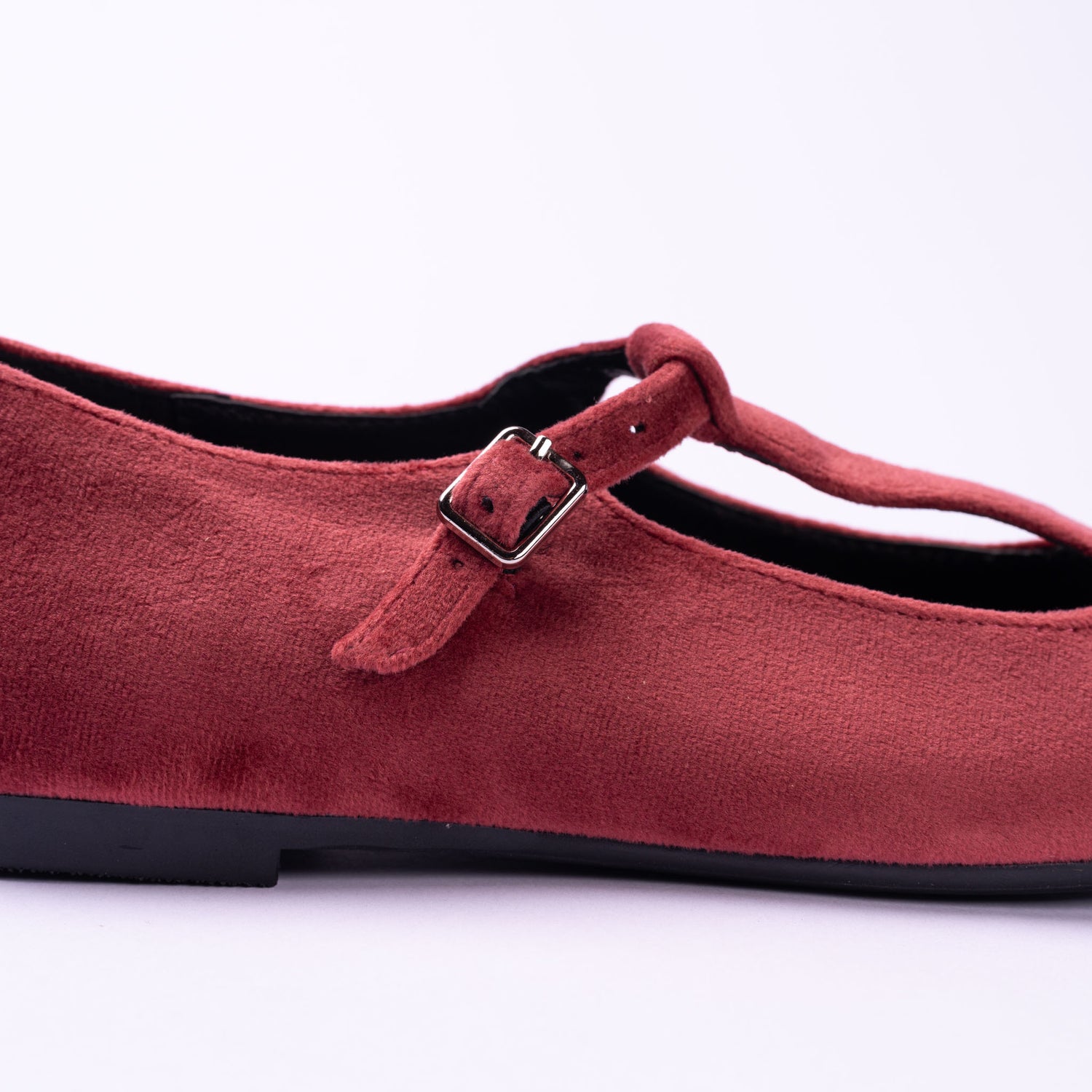 Clara Classic Velvet T-Strap