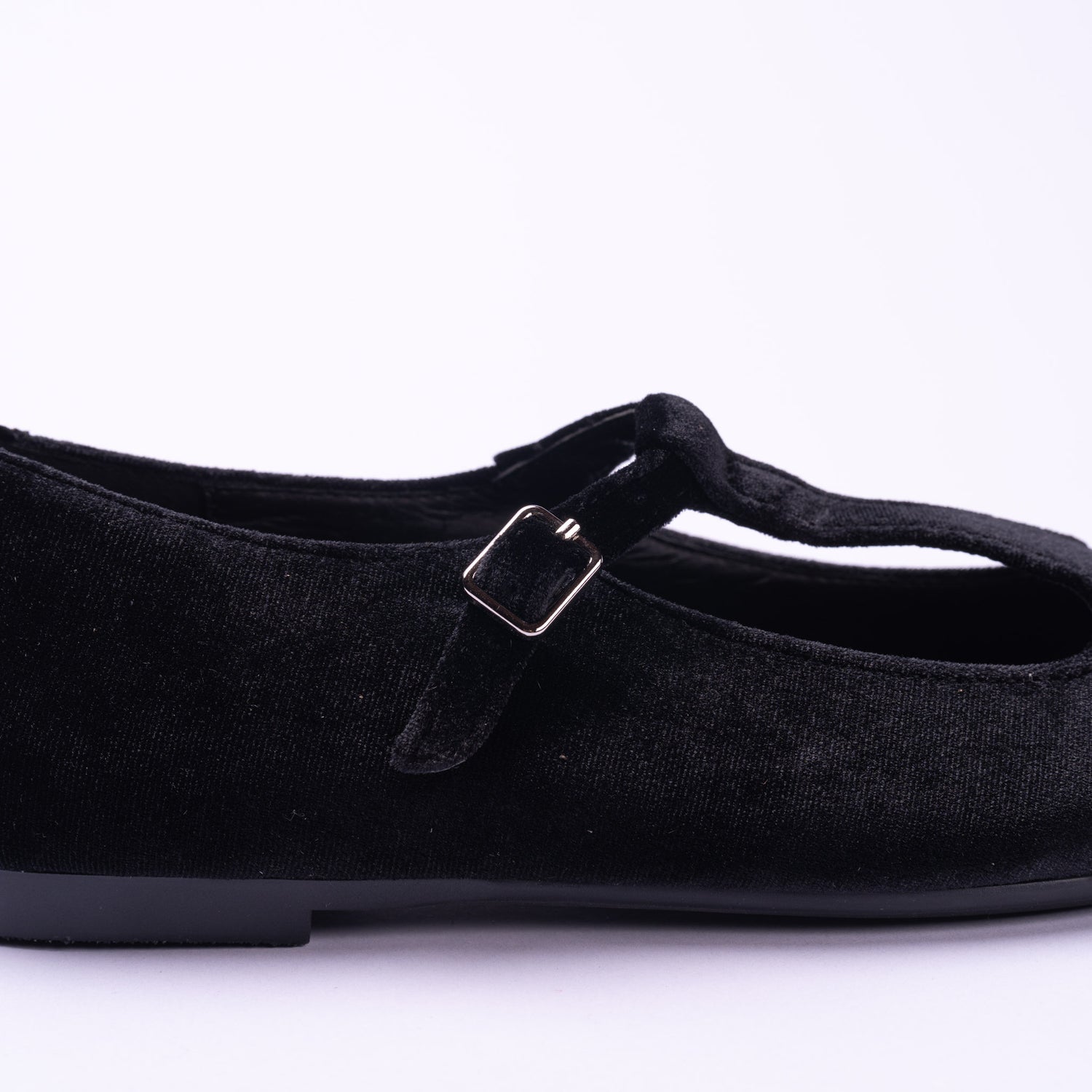 Clara Classic Velvet T-Strap
