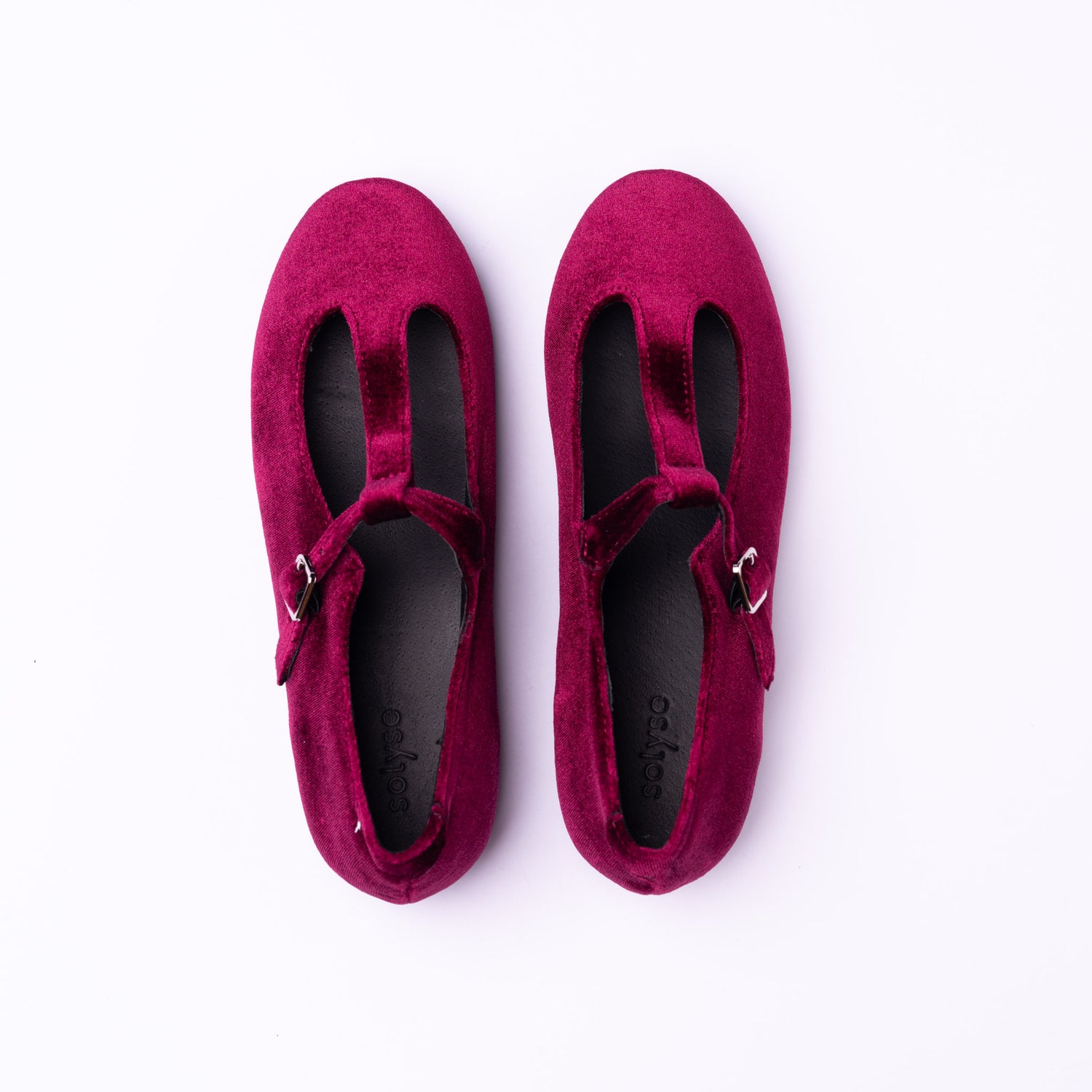 Clara Classic Velvet T-Strap