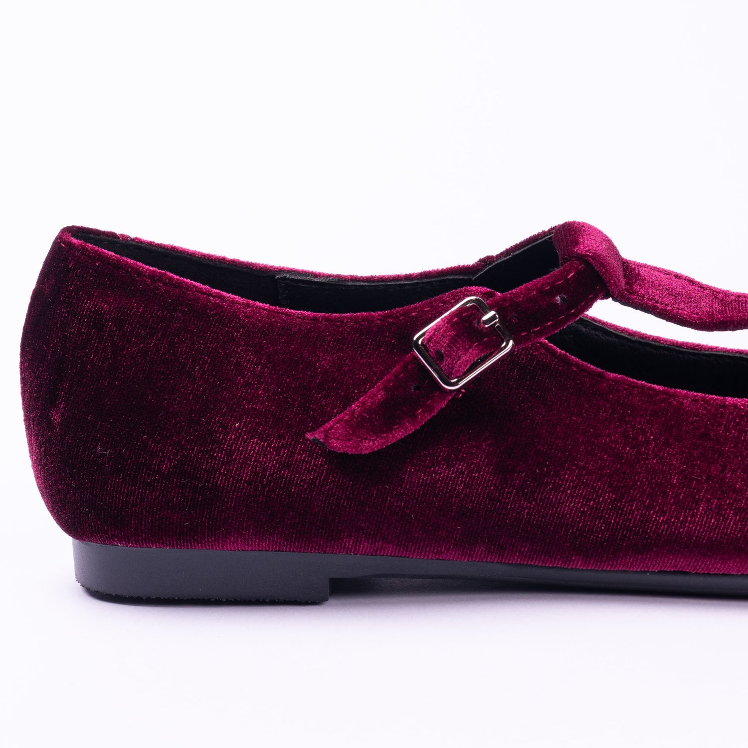 Clara Classic Velvet T-Strap