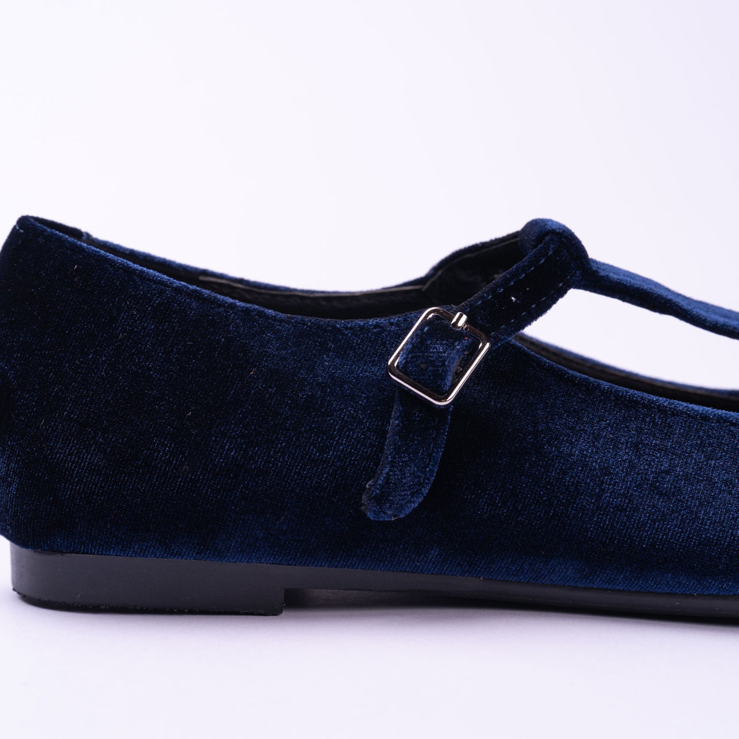 Clara Classic Velvet T-Strap
