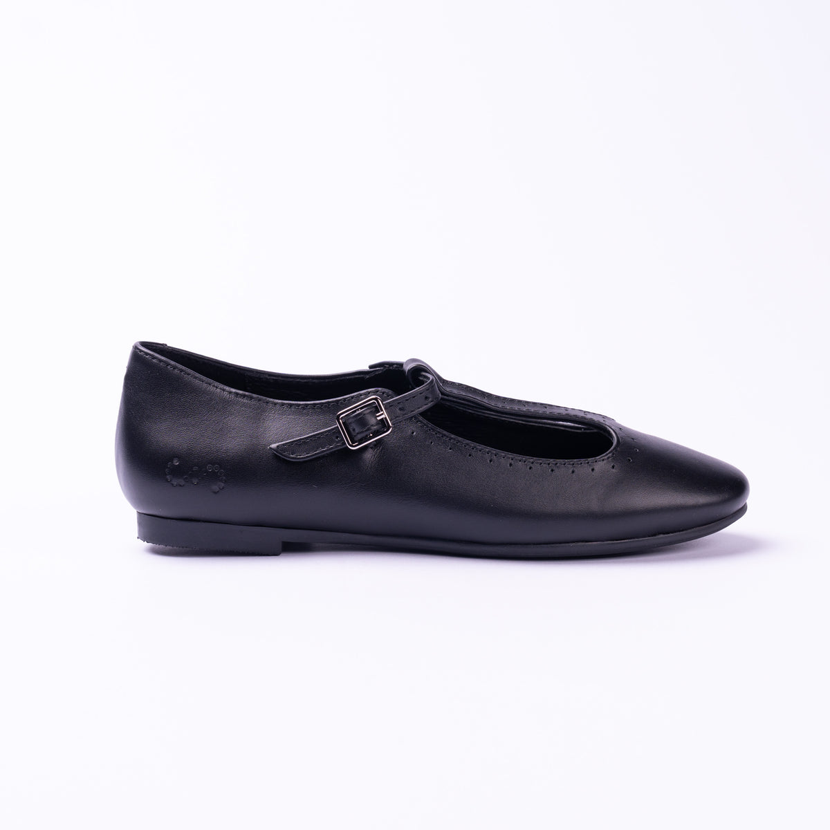 Clara Classic Leather T-Strap