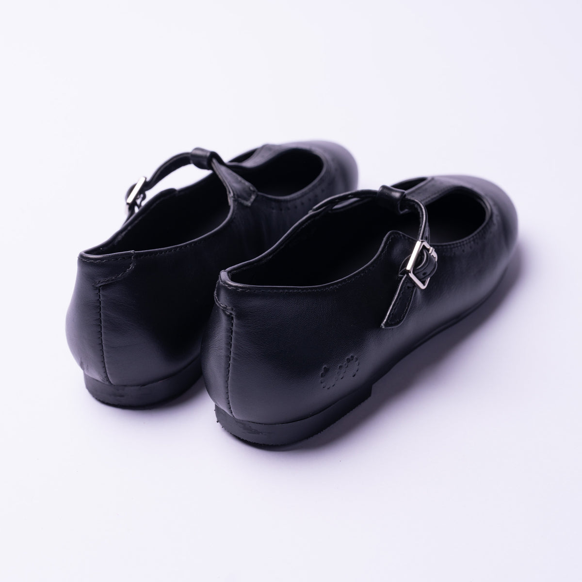 Clara Classic Leather T-Strap