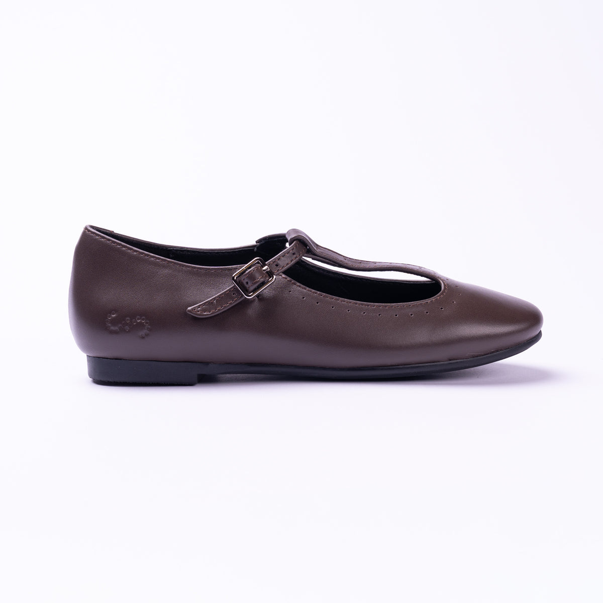 Clara Classic Leather T-Strap