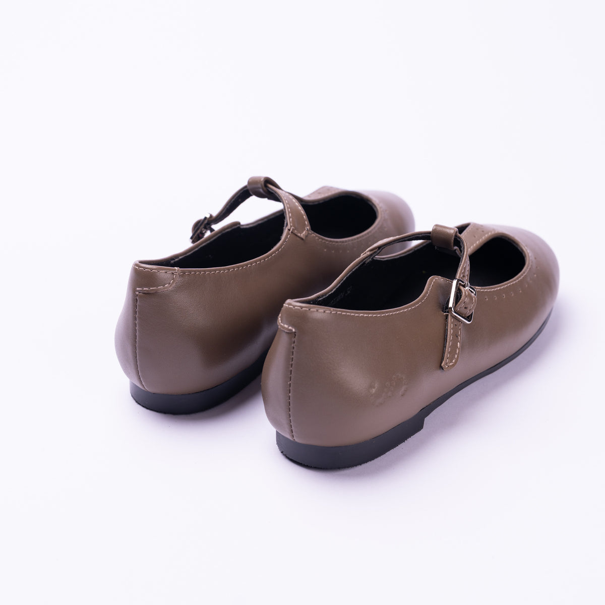Clara Classic Leather T-Strap