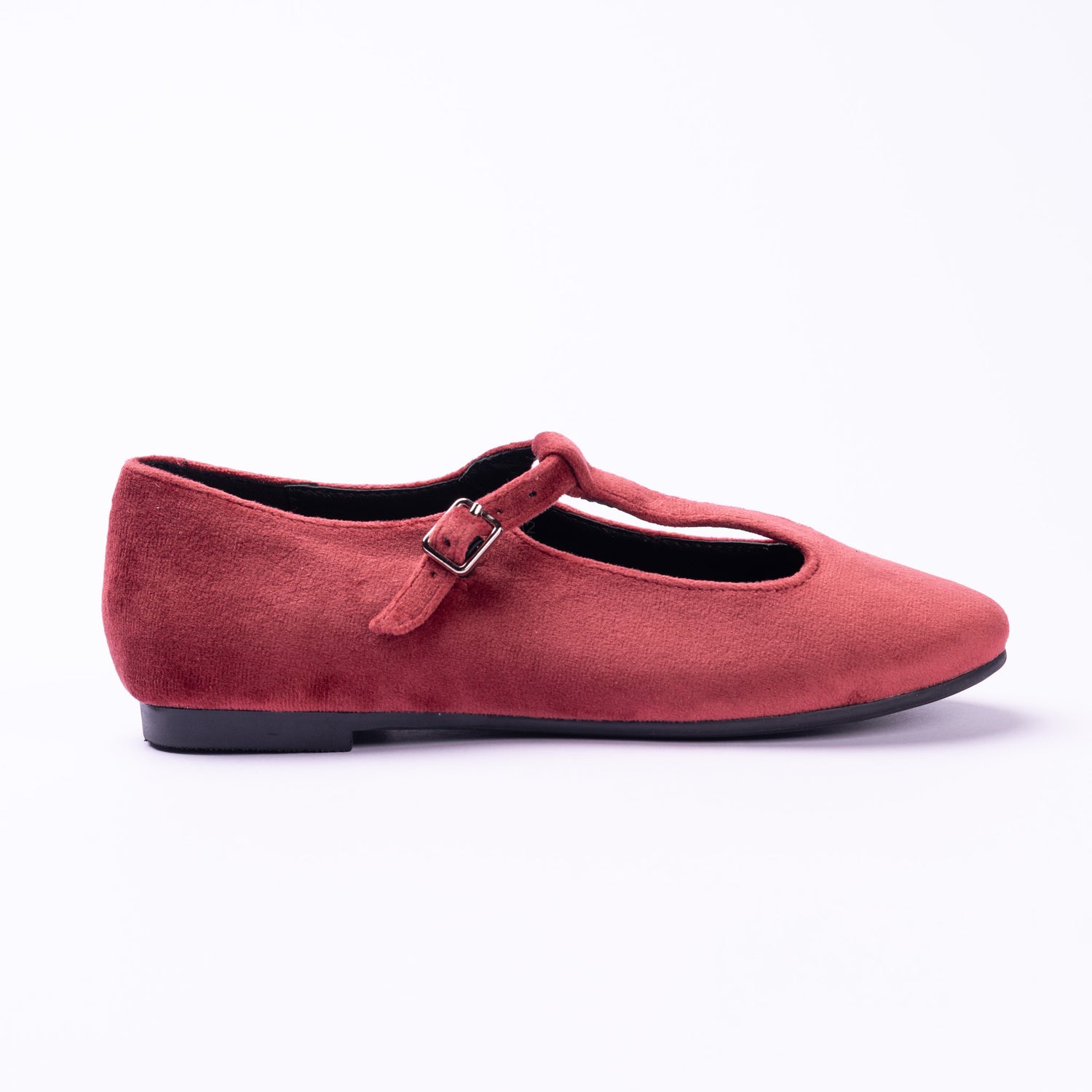 Clara Classic Velvet T-Strap