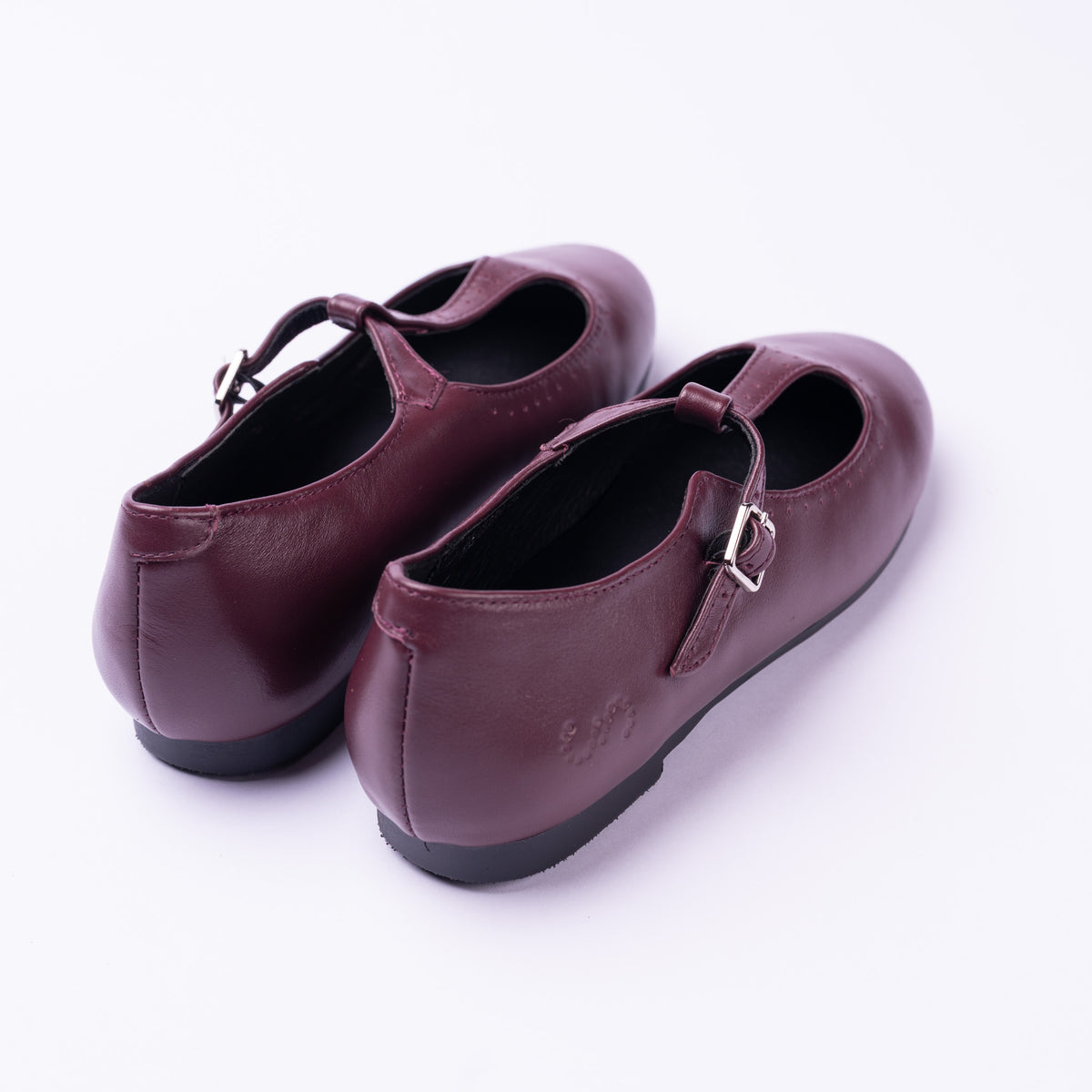 Clara Classic Leather T-Strap