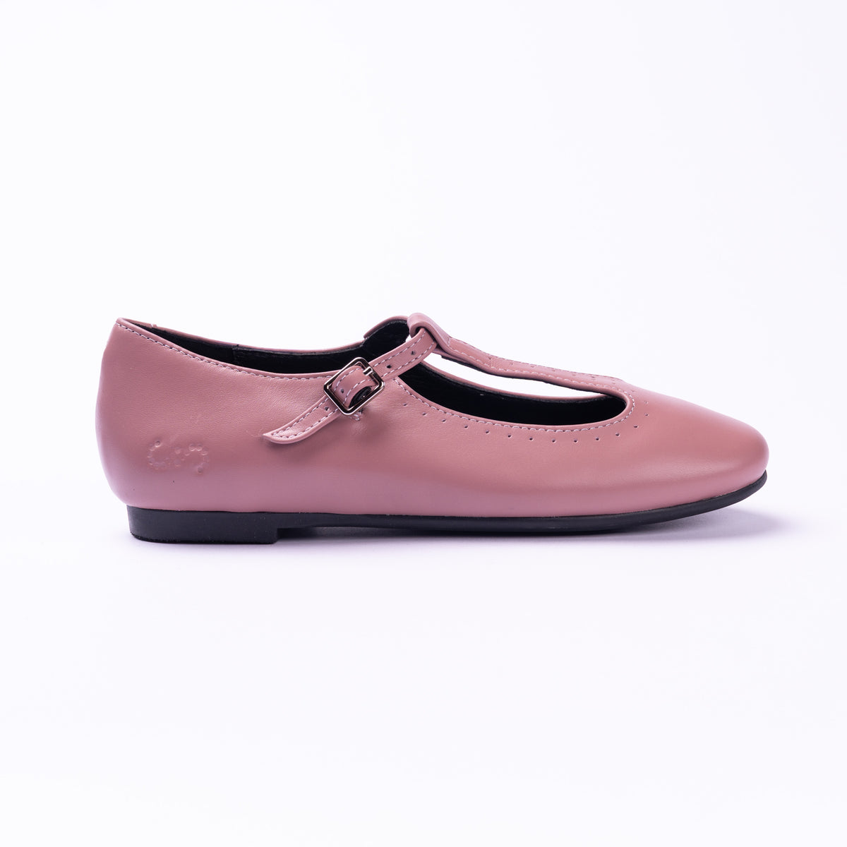 Clara Classic Leather T-Strap