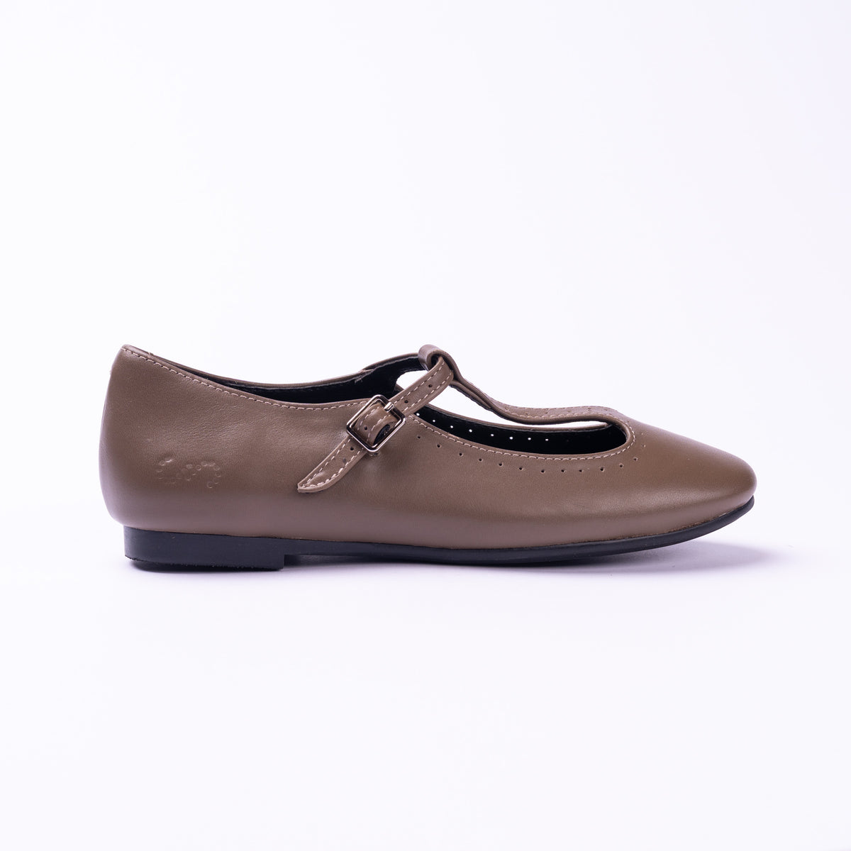 Clara Classic Leather T-Strap